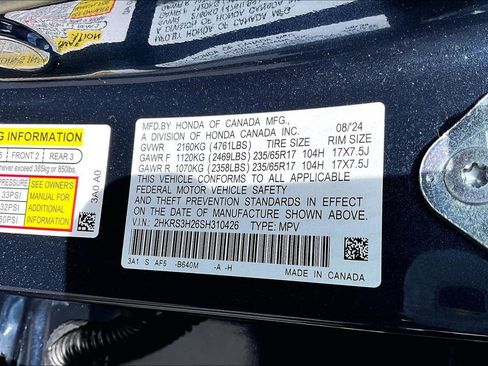 Certified 2025 Honda CR-V LX image 14