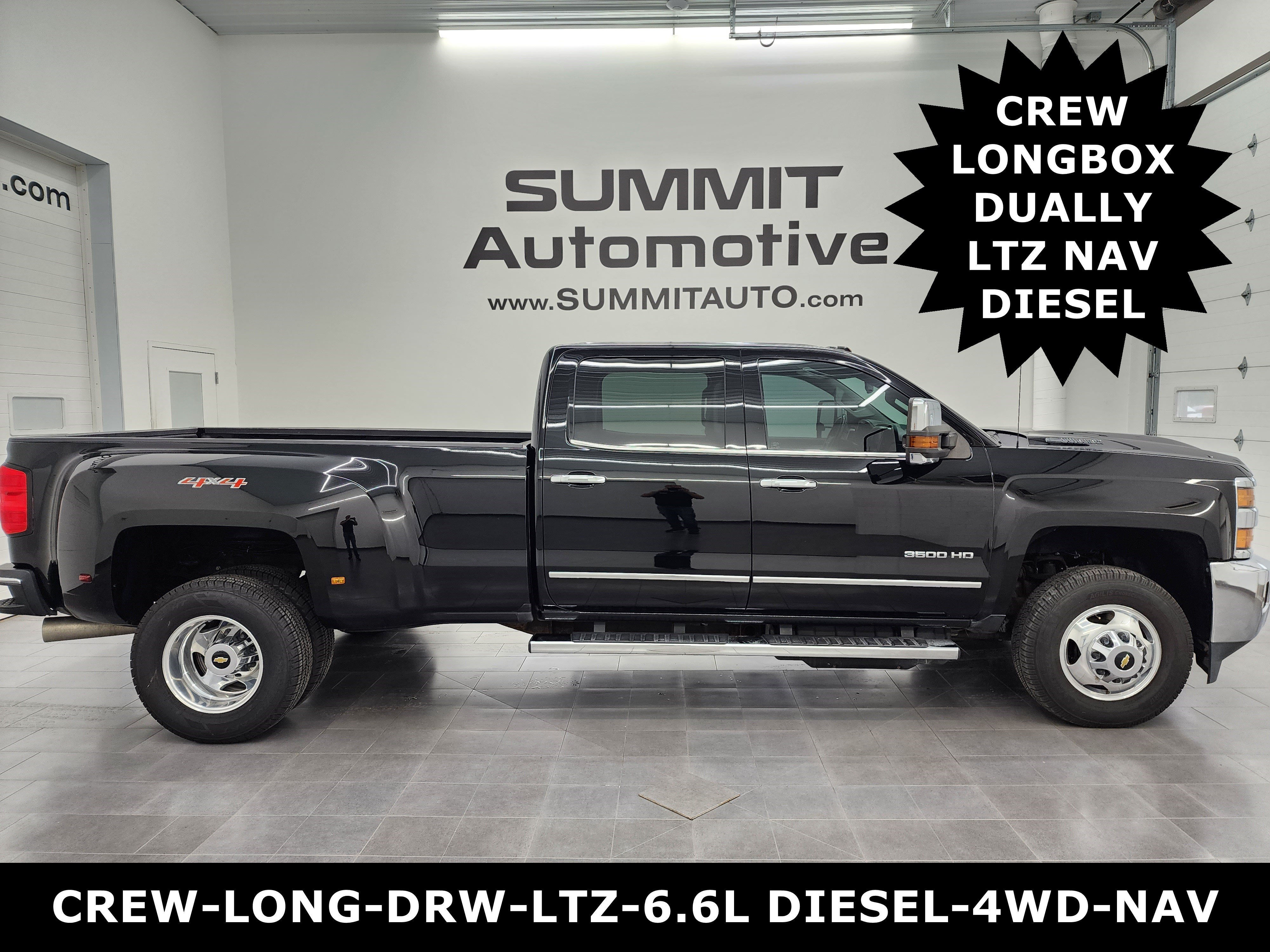 Used 2017 Chevrolet Silverado 3500 LTZ w/ Duramax Plus Package AWD/4WD 360° Tour