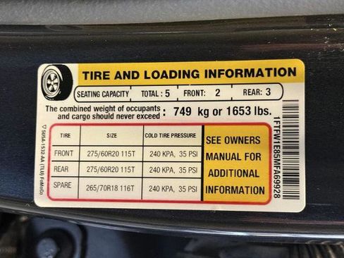 Certified 2021 Ford F150 Platinum w/ Equipment Group 701A High image 34