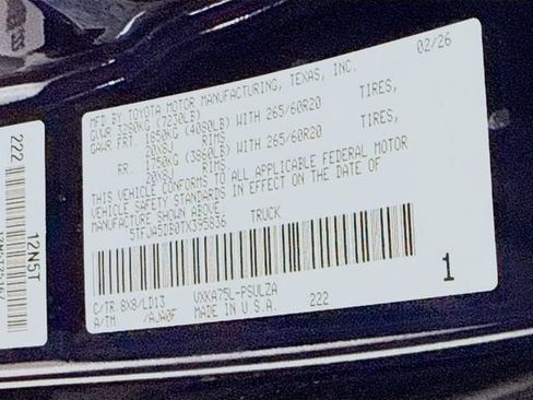 New 2026 Toyota Tundra Limited AWD/4WD image 31