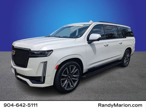 Certified 2023 Cadillac Escalade ESV Sport Platinum w/ LPO, Floor Liner Package image 1