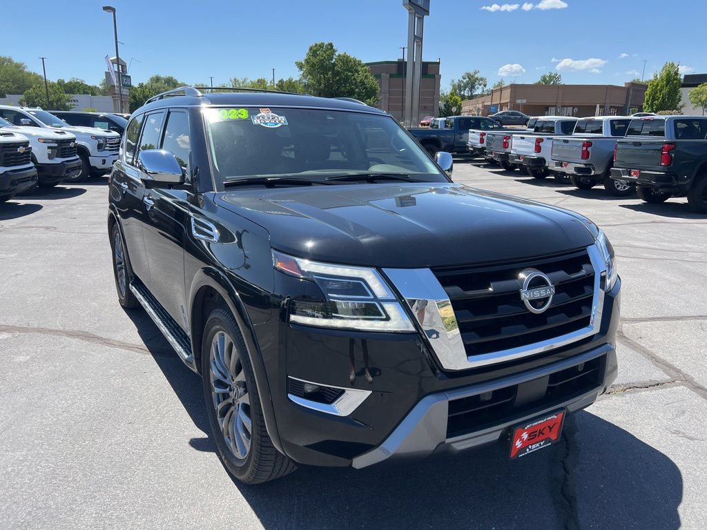 Used 2023 Nissan Armada Platinum w/ Captain's Chairs Package AWD/4WD image 5