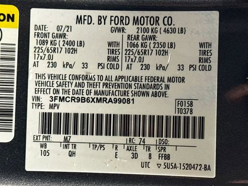 Used 2021 Ford Bronco Sport Big Bend AWD/4WD image 26