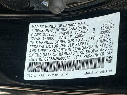 Used 2021 Honda Civic LX image 13