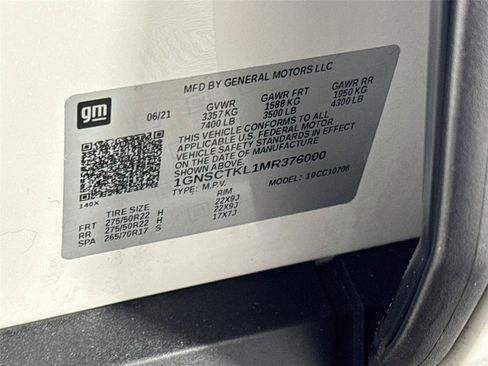 Used 2021 Chevrolet Tahoe High Country RWD image 35