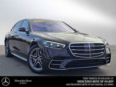 Used 2022 Mercedes-Benz S 580 4MATIC Sedan image 1