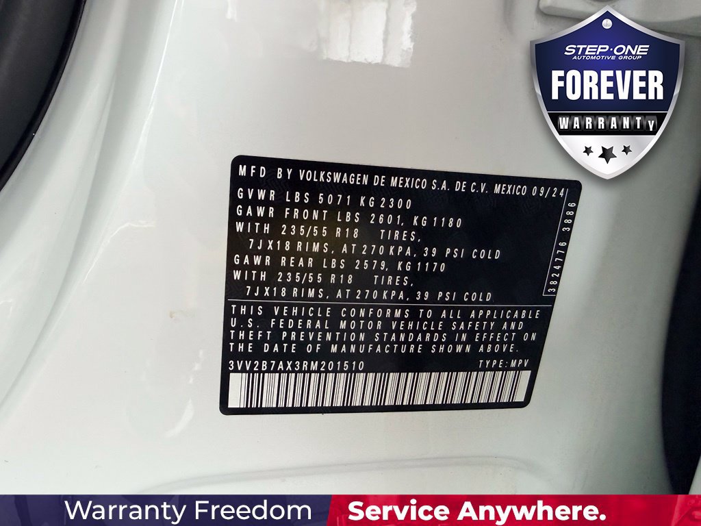 Used 2024 Volkswagen Tiguan SE AWD/4WD image 38