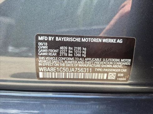 Used 2018 BMW 330e w/ Convenience Package RWD image 25