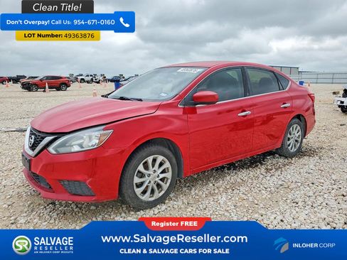Used 2018 Nissan Sentra SV FWD image 1
