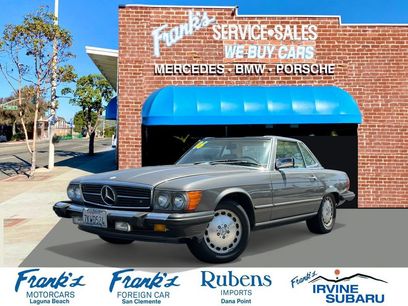 Used 1986 Mercedes-Benz 560 SL