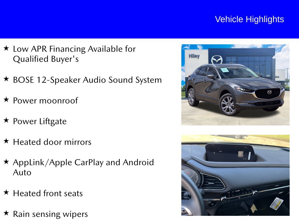 Used 2025 MAZDA CX-30 AWD 2.5 S w/ Premium Package image 10