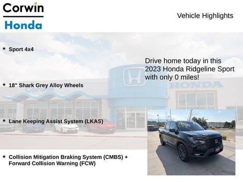 Used 2023 Honda Ridgeline Sport image 6