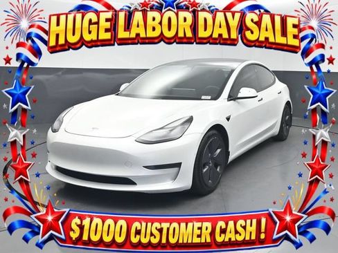 Used 2021 Tesla Model 3 Standard Range Plus RWD image 1