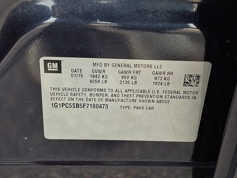 Used 2015 Chevrolet Cruze LT image 26