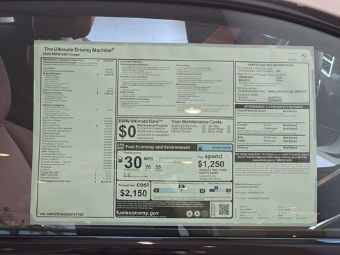 New 2025 BMW 230i 230i w/ M Sport Package image 22