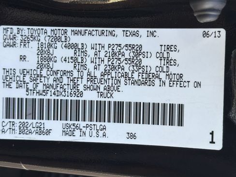 Used 2013 Toyota Tundra Platinum AWD/4WD image 36