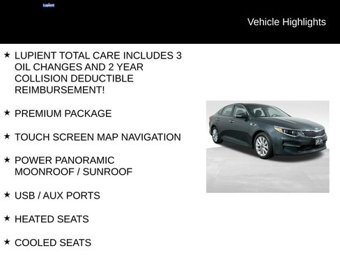 Used 2016 Kia Optima EX w/ Option Group 040 FWD image 7