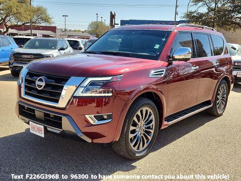 Used 2024 Nissan Armada Platinum w/ Cargo Package image 1