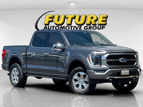 Certified 2022 Ford F150 Platinum w/ Equipment Group 701A High AWD/4WD image 1