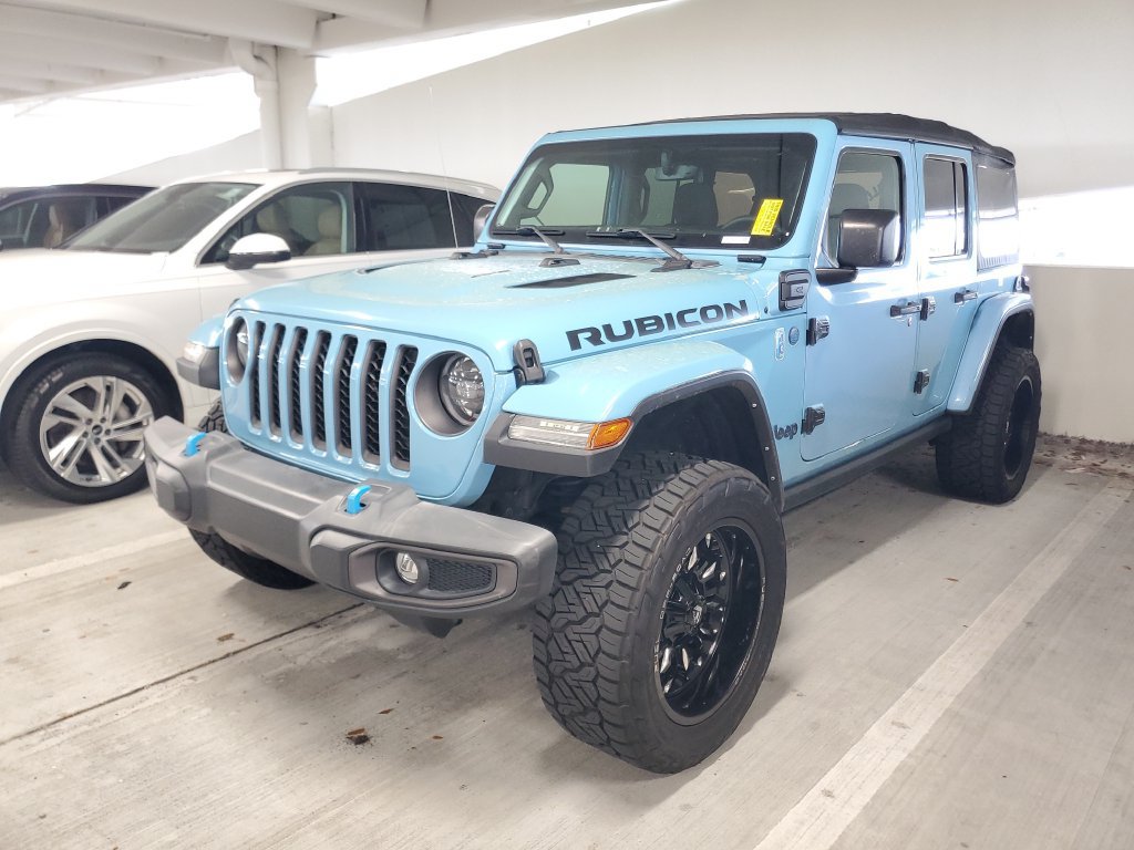 Used 2023 Jeep Wrangler Unlimited Rubicon 4xe AWD/4WD image 1