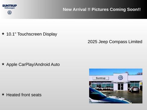 Used 2025 Jeep Compass Limited AWD/4WD image 3