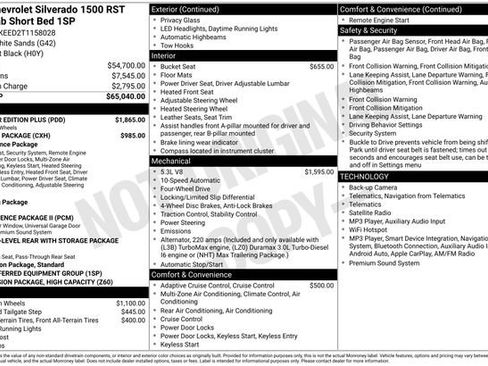 Used 2026 Chevrolet Silverado 1500 RST w/ All Star Edition Plus AWD/4WD image 23