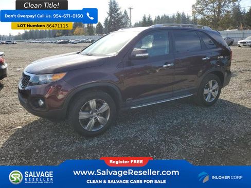 Used 2013 Kia Sorento EX w/ Premium Plus Pkg image 1