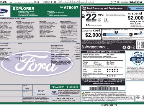 Used 2023 Ford Explorer XLT image 26