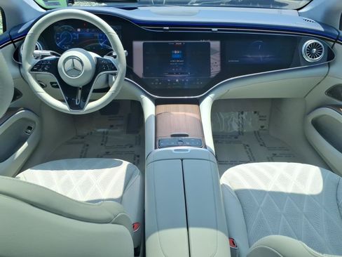 Used 2023 Mercedes-Benz EQS 580 4MATIC Sedan w/ Manufactur Interior Package image 12