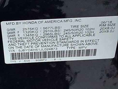 Used 2018 Acura MDX SH-AWD w/ Technology Package image 29