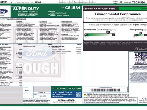 New 2026 Ford F250 Platinum w/ Platinum Plus Package image 2