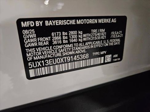 Used 2026 BMW X5 sDrive40i w/ Climate Comfort Package RWD image 17