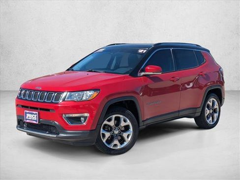 Used 2021 Jeep Compass Limited w/ Sun and Sound Group AWD/4WD image 2