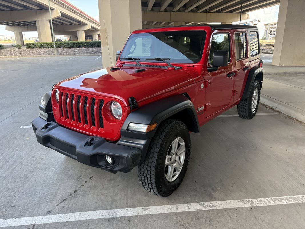 Used 2018 Jeep Wrangler Unlimited Sport S AWD/4WD image 2