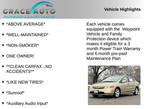 Used 2008 Honda Civic EX image 2