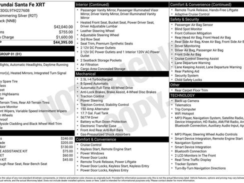 New 2026 Hyundai Santa Fe XRT AWD/4WD image 20
