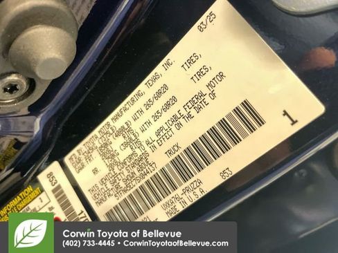 New 2025 Toyota Tundra Platinum image 27