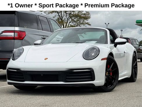 Used 2023 Porsche 911 Targa 4S AWD/4WD image 1