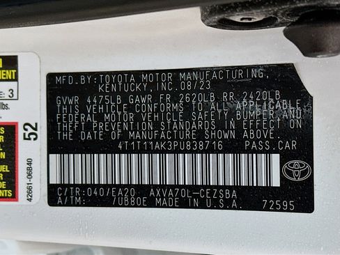 Used 2023 Toyota Camry SE w/ Cold Weather Package image 30