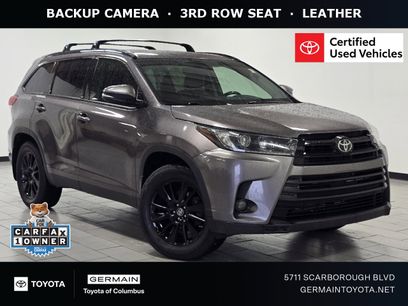 Used 2019 Toyota Highlander SE