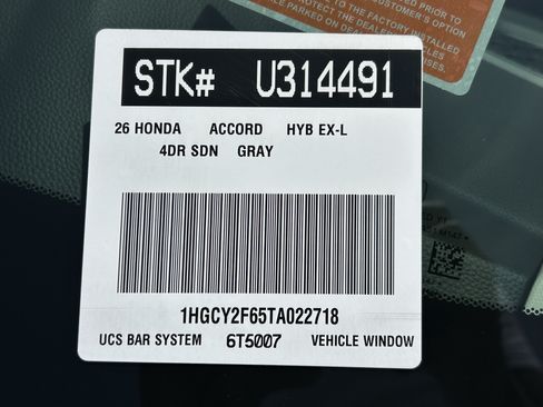 Used 2026 Honda Accord EX-L image 31