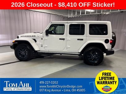 New 2026 Jeep Wrangler Unlimited Sport
