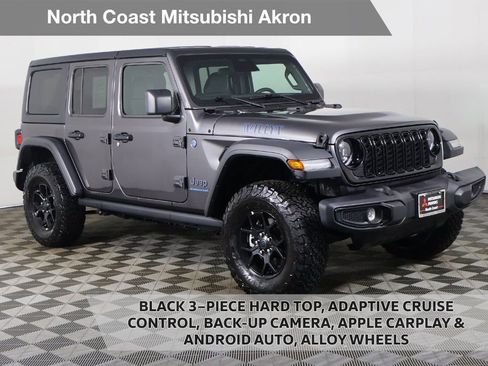 Used 2025 Jeep Wrangler Unlimited Sport S 4xe AWD/4WD image 1