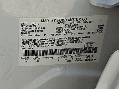 Used 2013 Ford Edge SEL AWD/4WD image 28