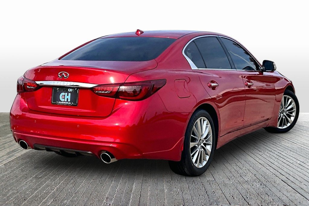 Certified 2023 INFINITI Q50 Luxe w/ Cargo Package AWD/4WD image 9
