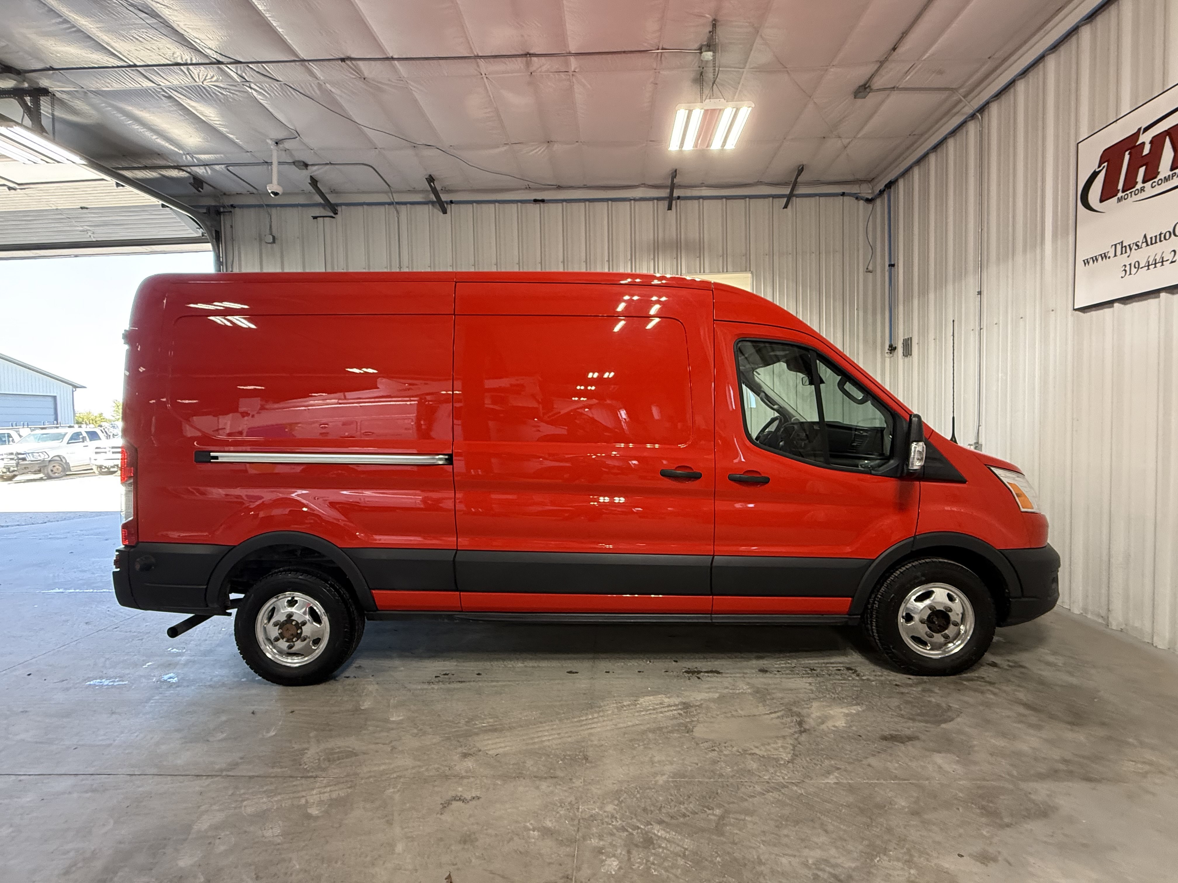 Used 2021 Ford Transit 250 Medium Roof AWD w/ Interior Upgrade Package image 2