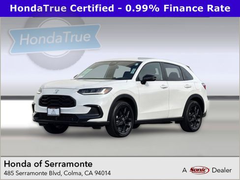 Certified 2025 Honda HR-V Sport image 1