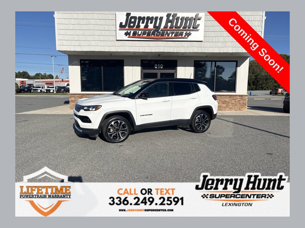 Used 2022 Jeep Compass Limited w/ Sun and Sound Group AWD/4WD image 1