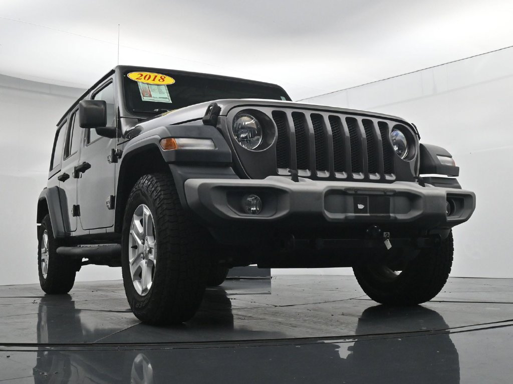 Used 2018 Jeep Wrangler Unlimited Sport S AWD/4WD image 29