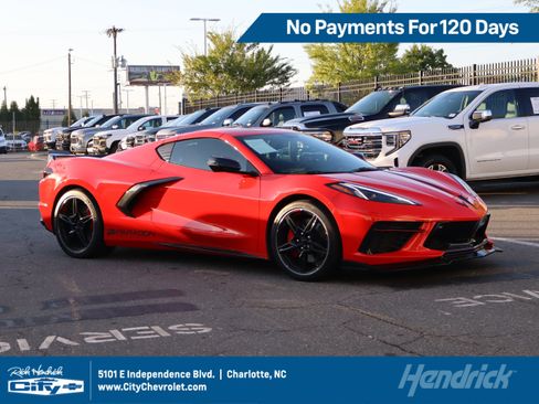 Used 2020 Chevrolet Corvette Stingray Preferred Cpe w/ 2LT Preferred Equipment Group RWD image 1